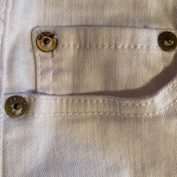 Pistola Jennifer Oslo White High Waisted Skinny Jeans - Picture 8 of 14